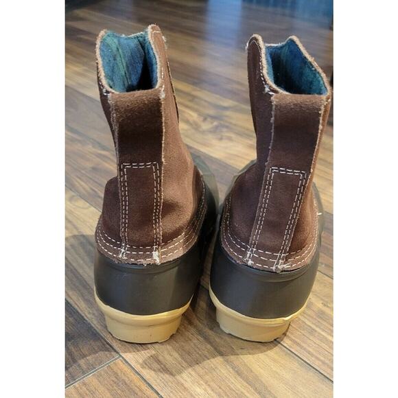 Red Head Boots Womens 6 Brown Leather Waterproof Insulated Rubber Duck Ankle - Picture 8 of 8